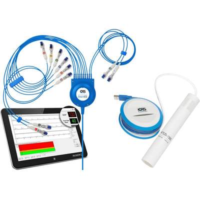 Promotional Starter Kit Electrocardiograph ECG and Orbit Spiro Combo Includes: Smart ECG™, Orbit Portable Spirometer, 100 Mouthpieces, Office Medic Software by Vectracor Qrs Diagnostics  ID 790009-01